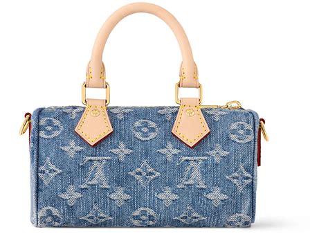 louis vuitton nano mochi speedy|Louis Vuitton denim speedy.